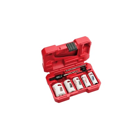 Milwaukee Tool HOLE DOZER BI-METAL HOLE SAW, KIT (9-PIECE),  49-22-4006